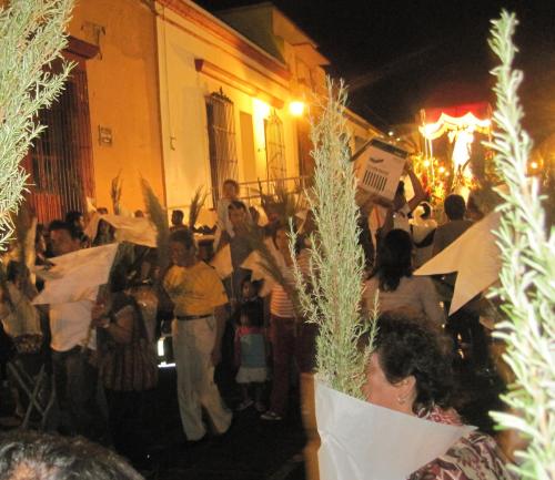 Easter procession In Oaxaca